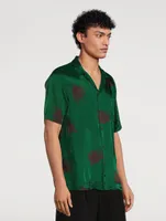 Short-Sleeve Shirt Dragon Print