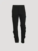 Pilner Wool-Blend Slim-Fit Pants