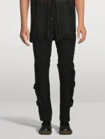 Pilner Wool-Blend Slim-Fit Pants