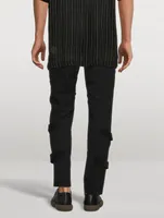 Pilner Wool-Blend Slim-Fit Pants