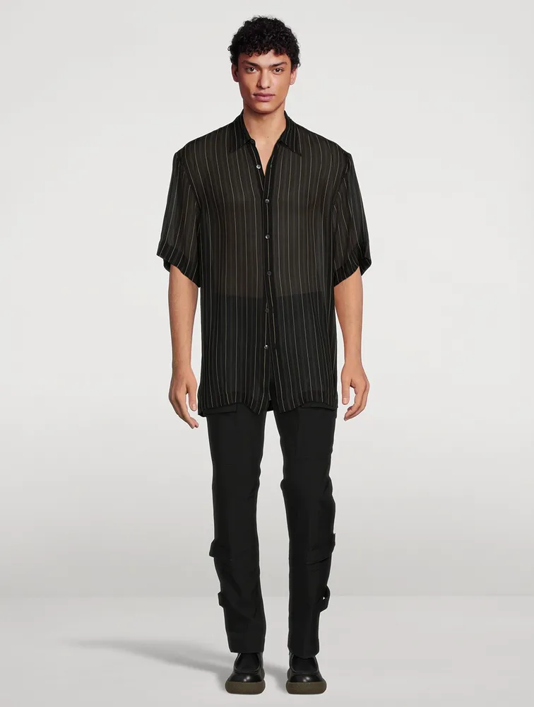 Pilner Wool-Blend Slim-Fit Pants