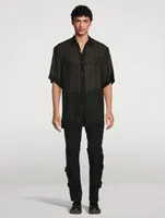 Pilner Wool-Blend Slim-Fit Pants