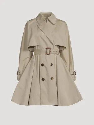 Panelled Trench Coat