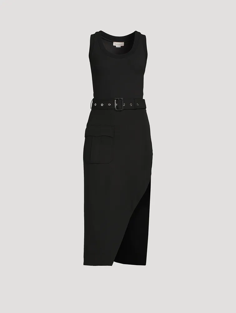 Belted Midi Dress