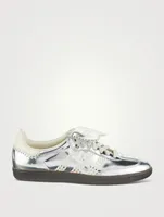 Adidas x Wales Bonner Samba Metallic Leather Sneakers