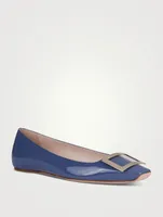 Trompette Patent Leather Ballet Flats