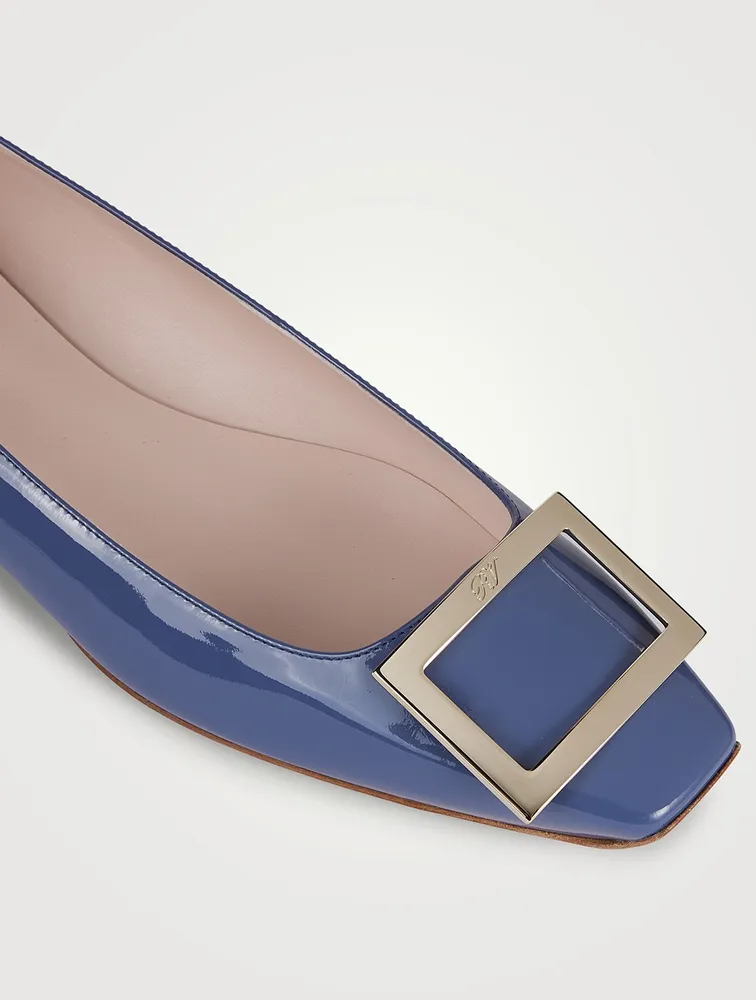 Trompette Patent Leather Ballet Flats