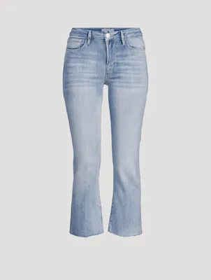 Le Crop Mini Bootcut Jeans