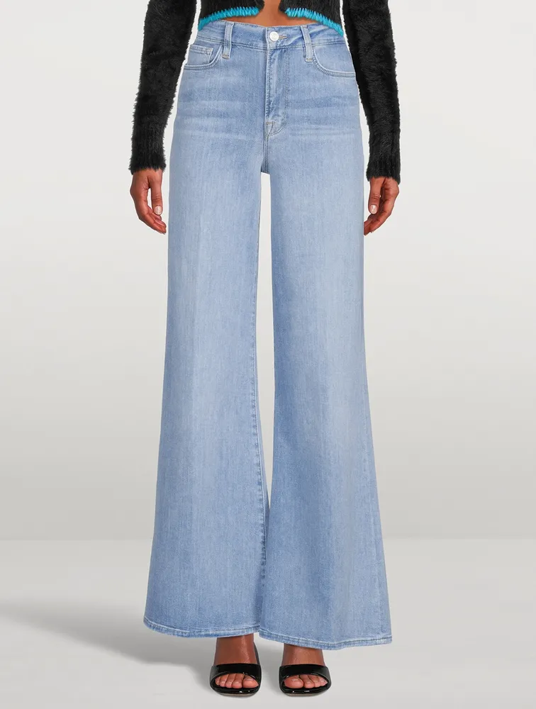 Le Palazzo Wide-Leg Jeans