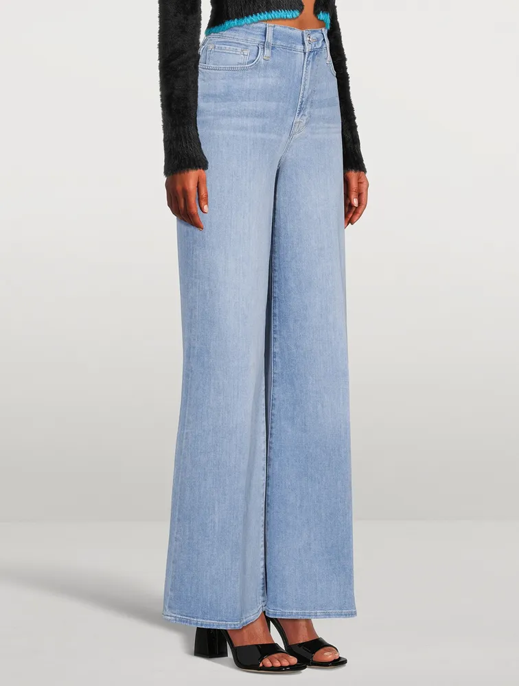 Le Palazzo Wide-Leg Jeans