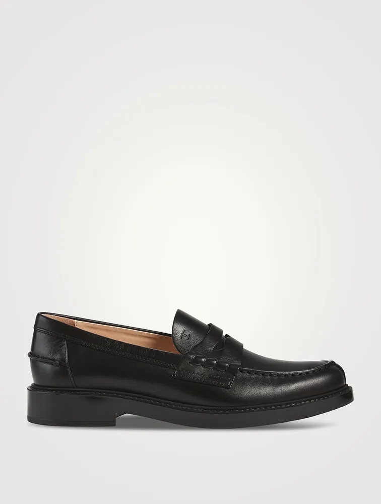 Leather Penny Loafers