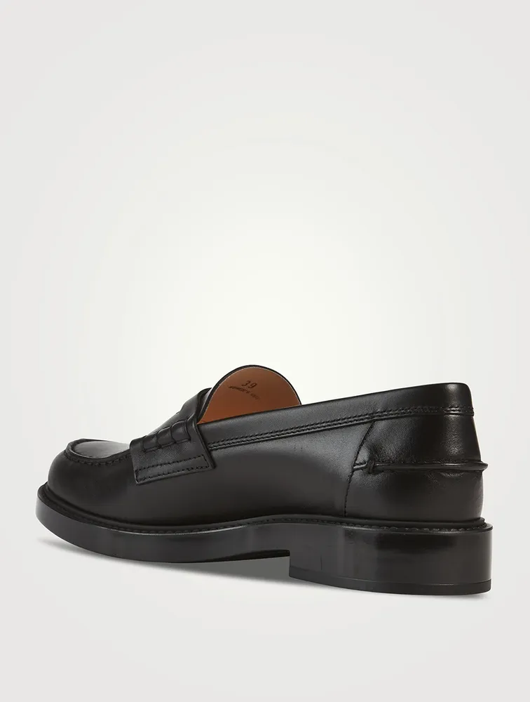 Leather Penny Loafers