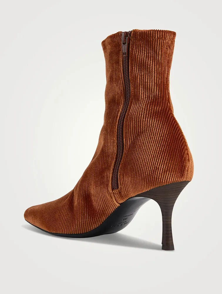 Brea Corduroy Ankle Boots