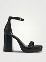 Matrix Suede Platform Sandals