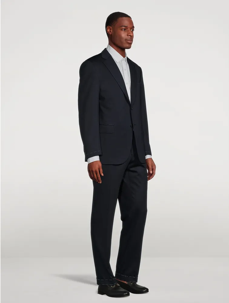 Wool Two-Piece Suit