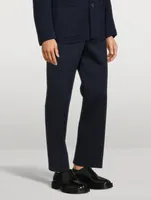 Wool Milano Stitch Jersey Pants