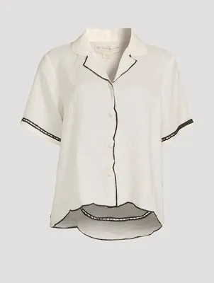 Carter Linen Short-Sleeve Shirt