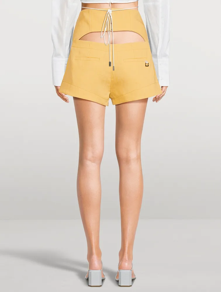 Le Short Areia Cut-Out Shorts