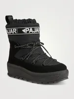 Galaxy Lace-Up Puffer Boots