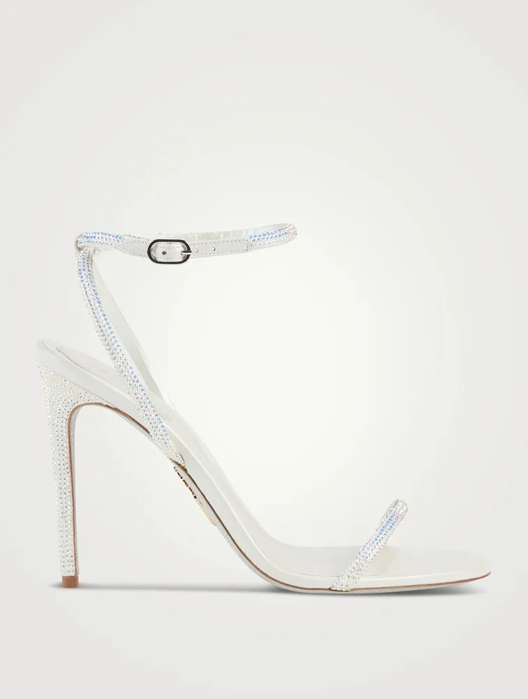 Ellabrita Crystal Satin Sandals