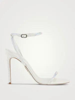 Ellabrita Crystal Satin Sandals