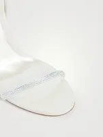 Ellabrita Crystal Satin Sandals