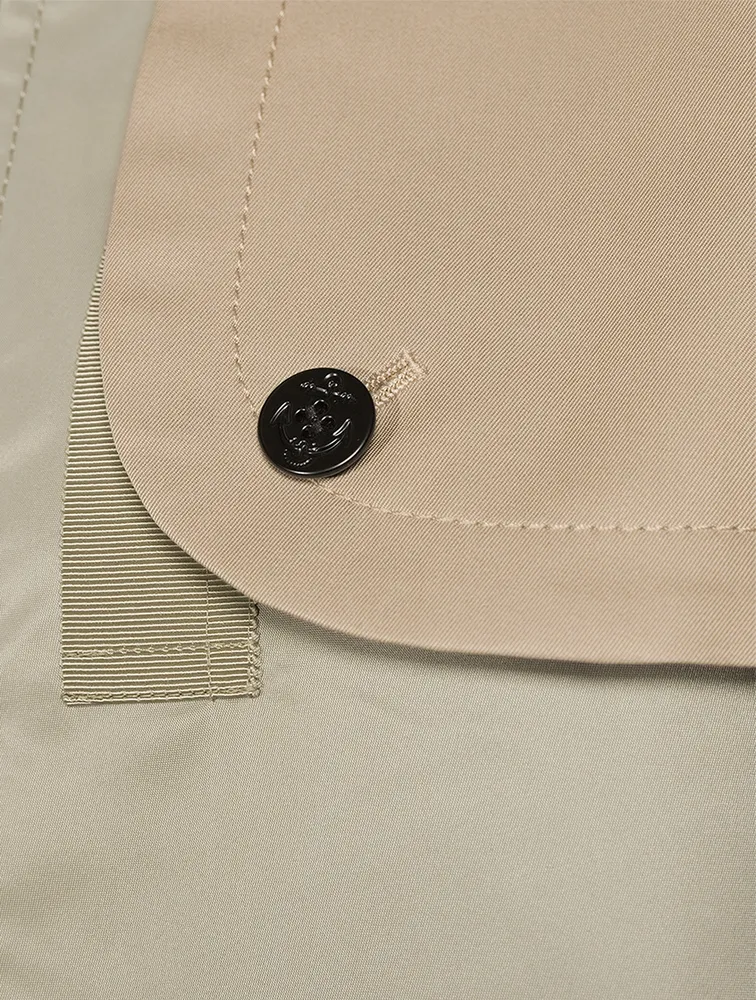 Nylon Twill Blouson Jacket