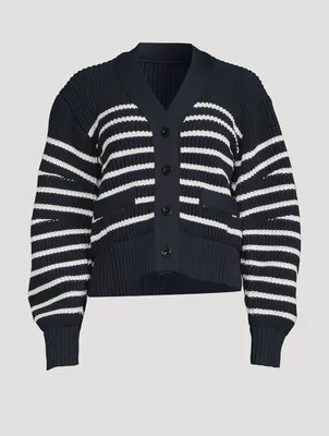 Striped Cardigan