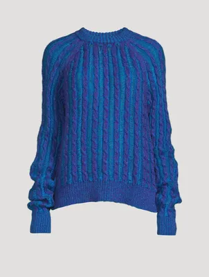 Serenity Cable-Knit Sweater