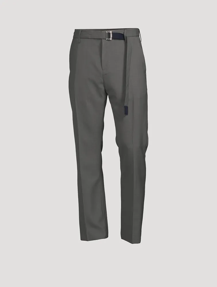 Belted Suiting Pants