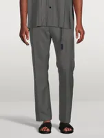 Belted Suiting Pants