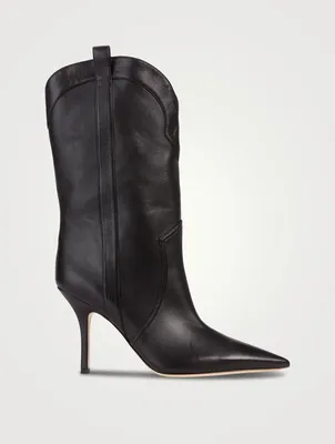 Paloma Leather Western Boots