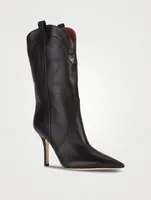 Paloma Leather Western Boots