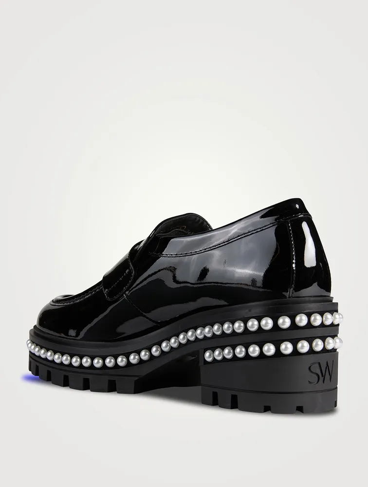 Soho Pearl Patent Leather Loafers