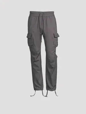 Cotton Cargo Pants With Back Sateen