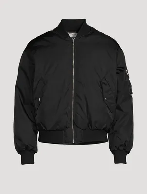 Andes Nylon Down Bomber Jacket