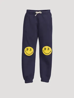 Smiley Cotton Sweatpants