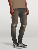 MX1 Skinny Jeans With Plaid