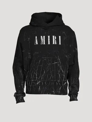 Cracked Dye Hoodie With Core Logo