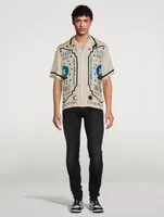 Fortune Silk Bowling Shirt