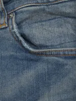 Serif Logo Slim-Fit Jeans