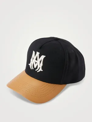 M.A. Wool And Leather Cap