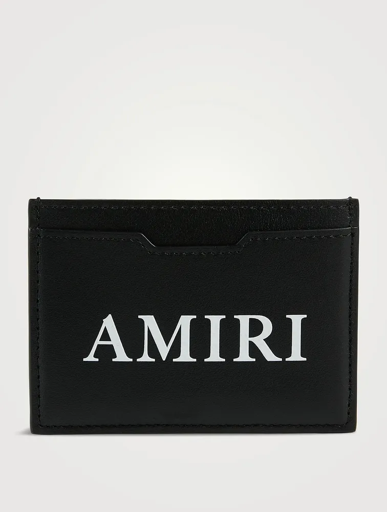 Leather Logo Card Case