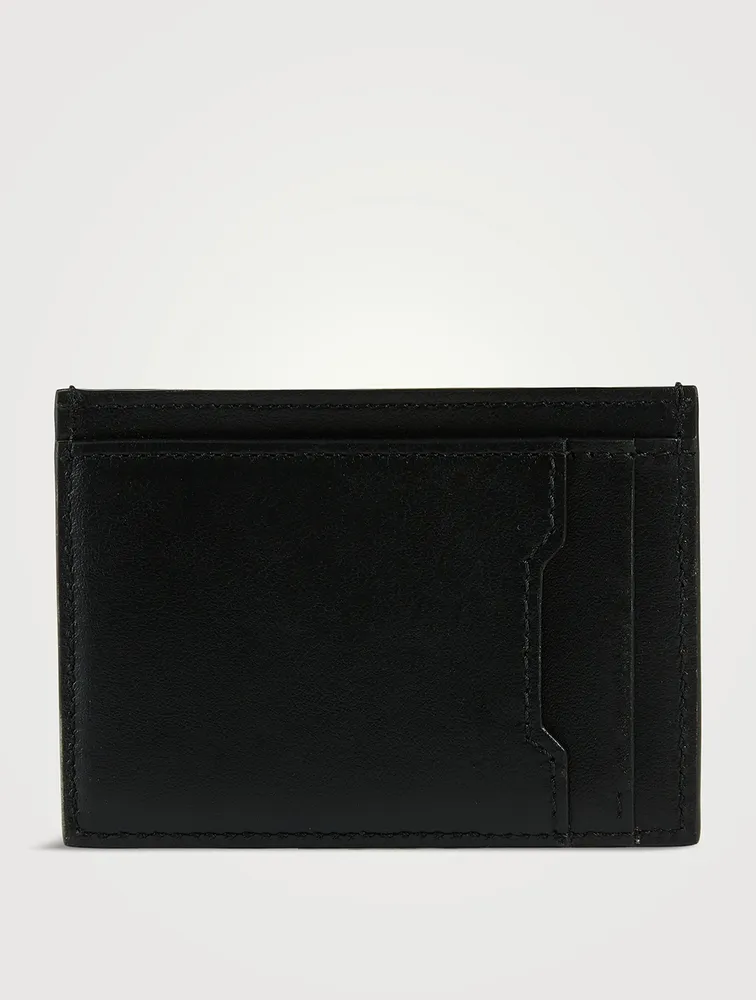 Leather Logo Card Case