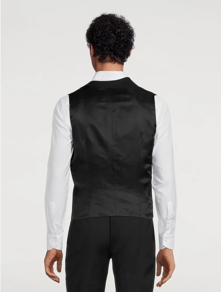 Wool Asymmetric Waistcoat