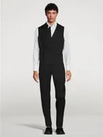 Wool Asymmetric Waistcoat