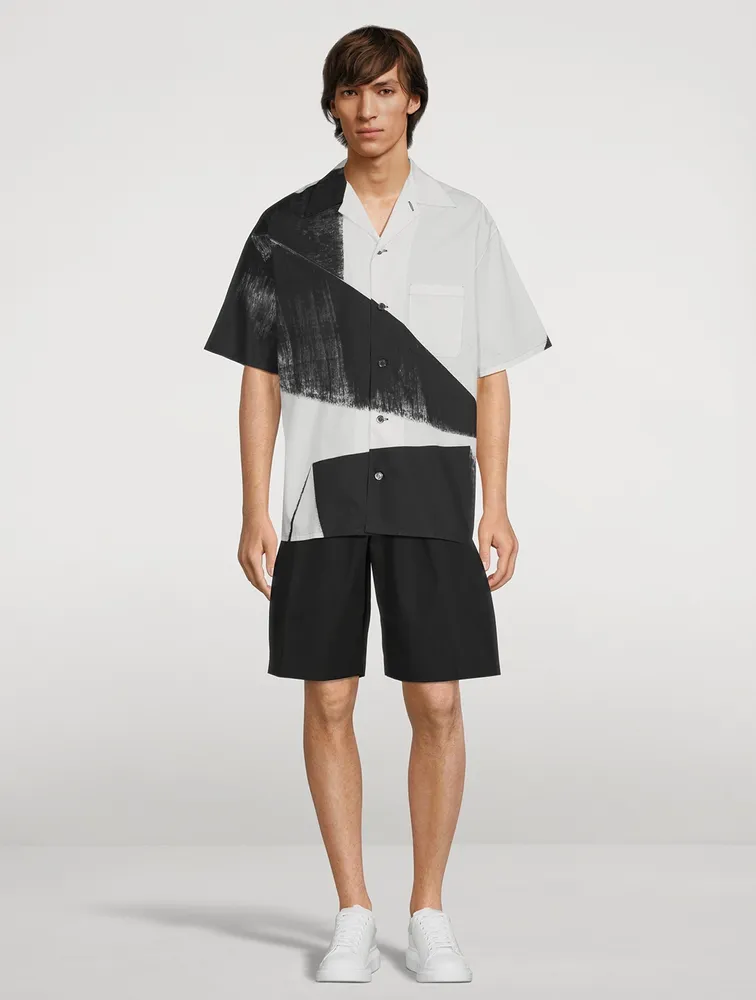 Brushstroke Hawaiian Shirt