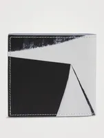 Brushstroke Leather Billfold Wallet