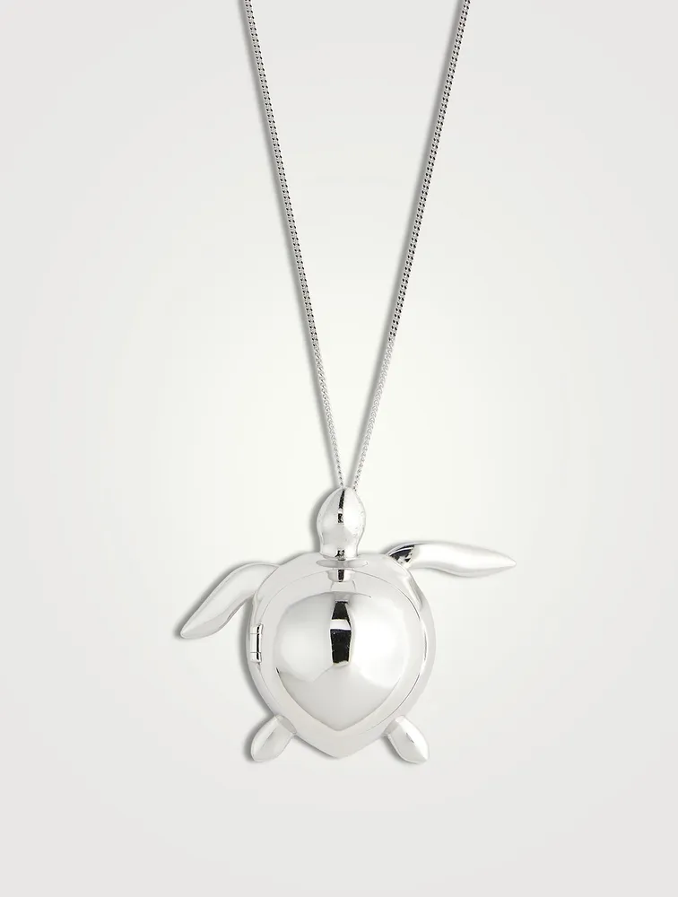 Turtle Locket Necklace