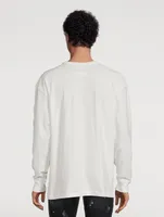 Textured Jersey Long-Sleeve T-Shirt